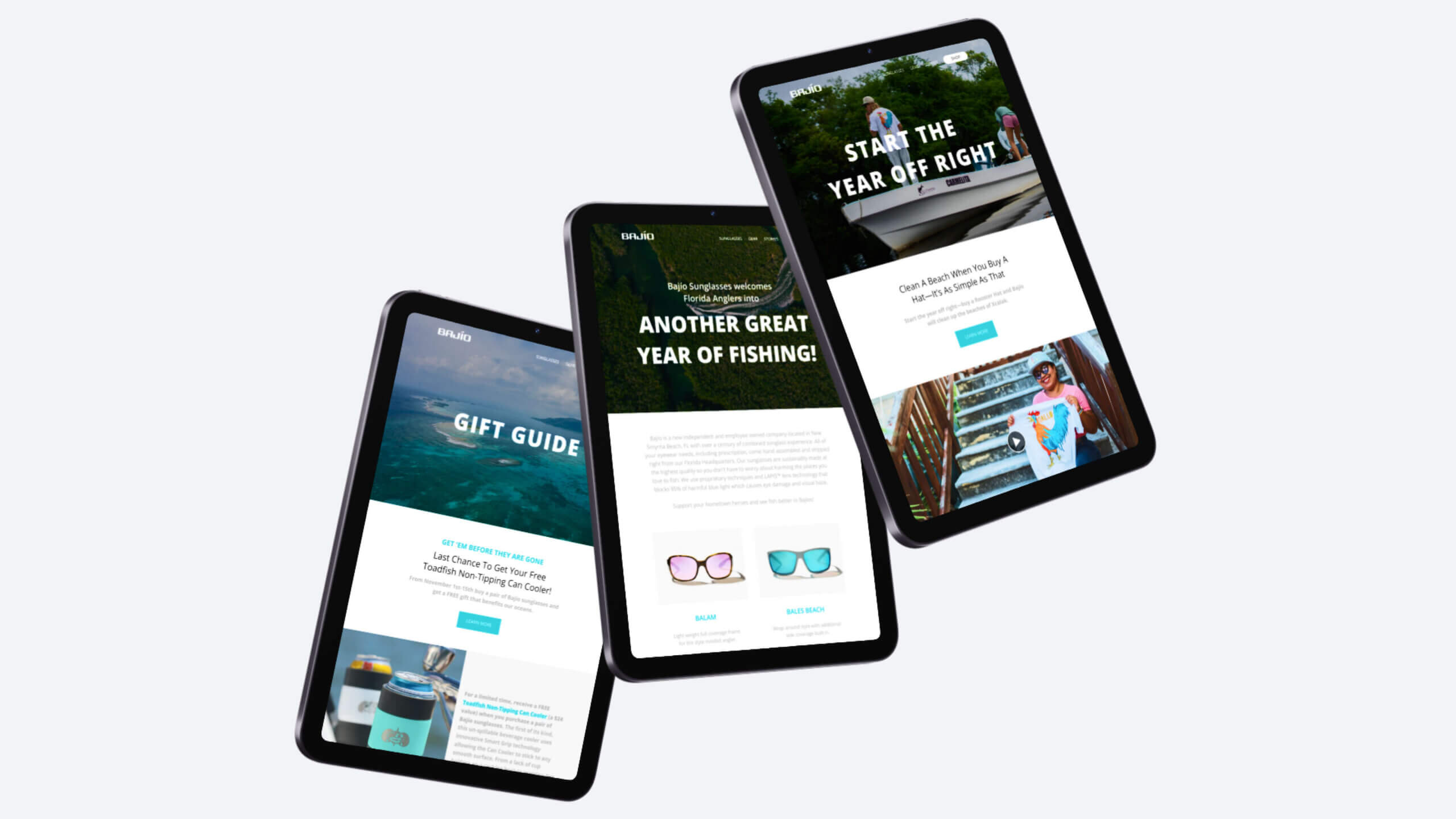Seasonal and gift guide emails combined timely promotions with curated product picks, making it easy for subscribers to find the perfect gear for any adventure or occasion.