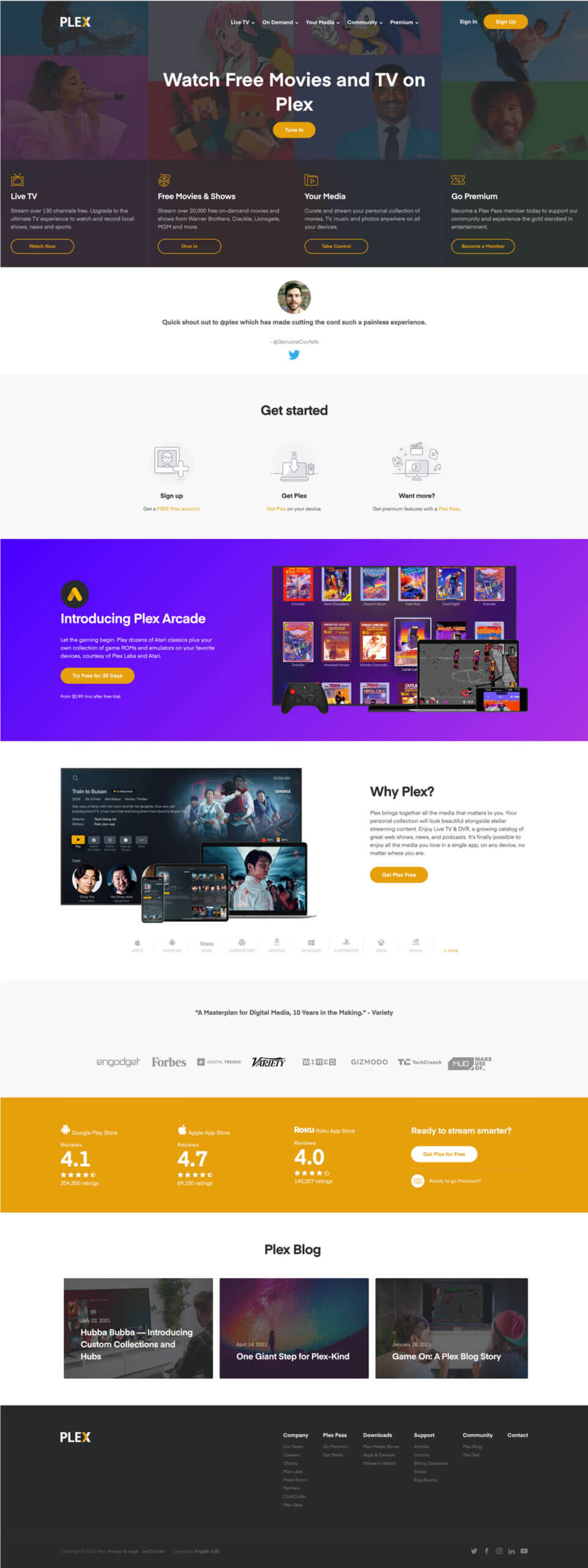 2021 Update Featuring Live TV