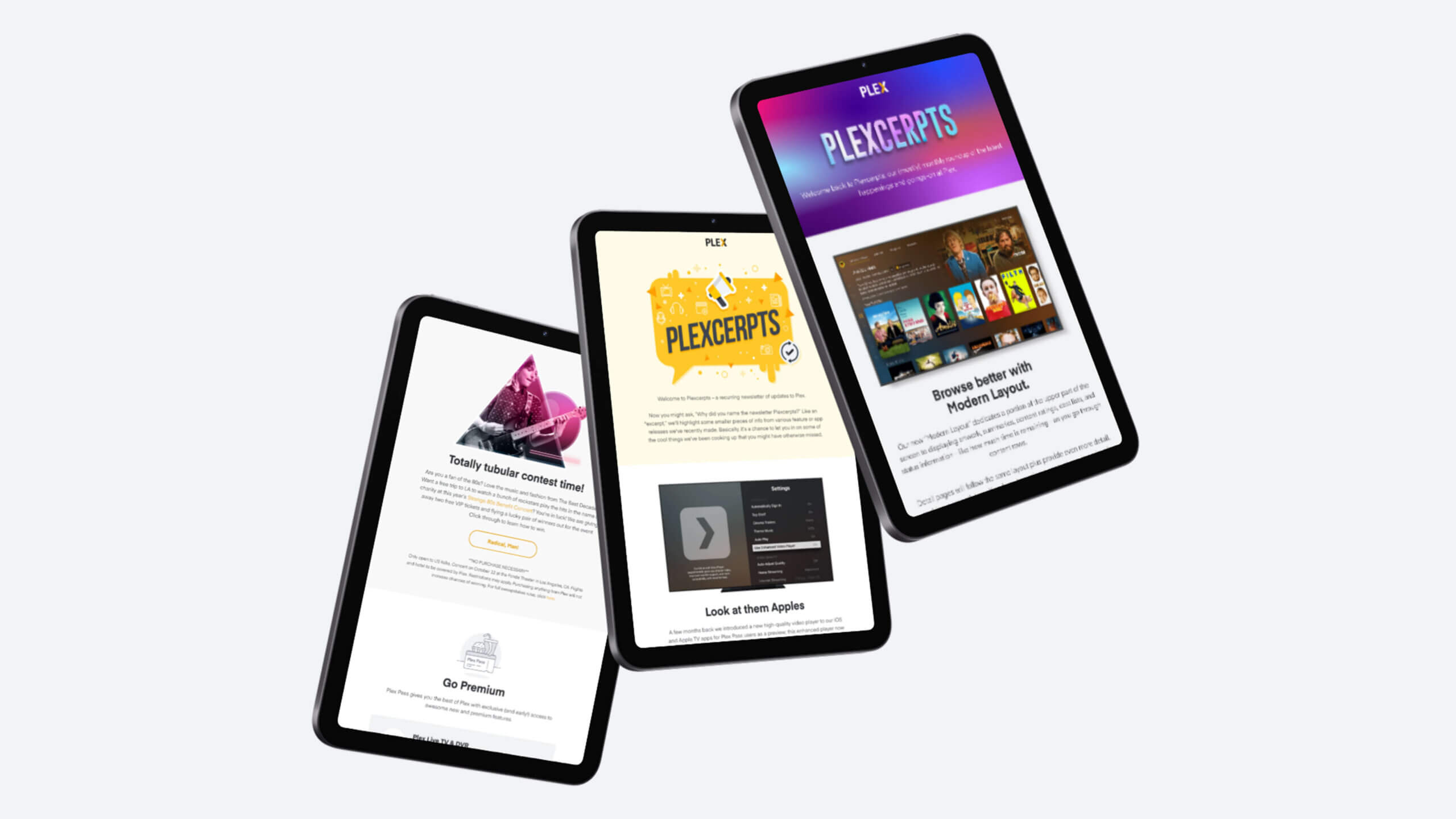 Engaging Users with Monthly Plex Roundups